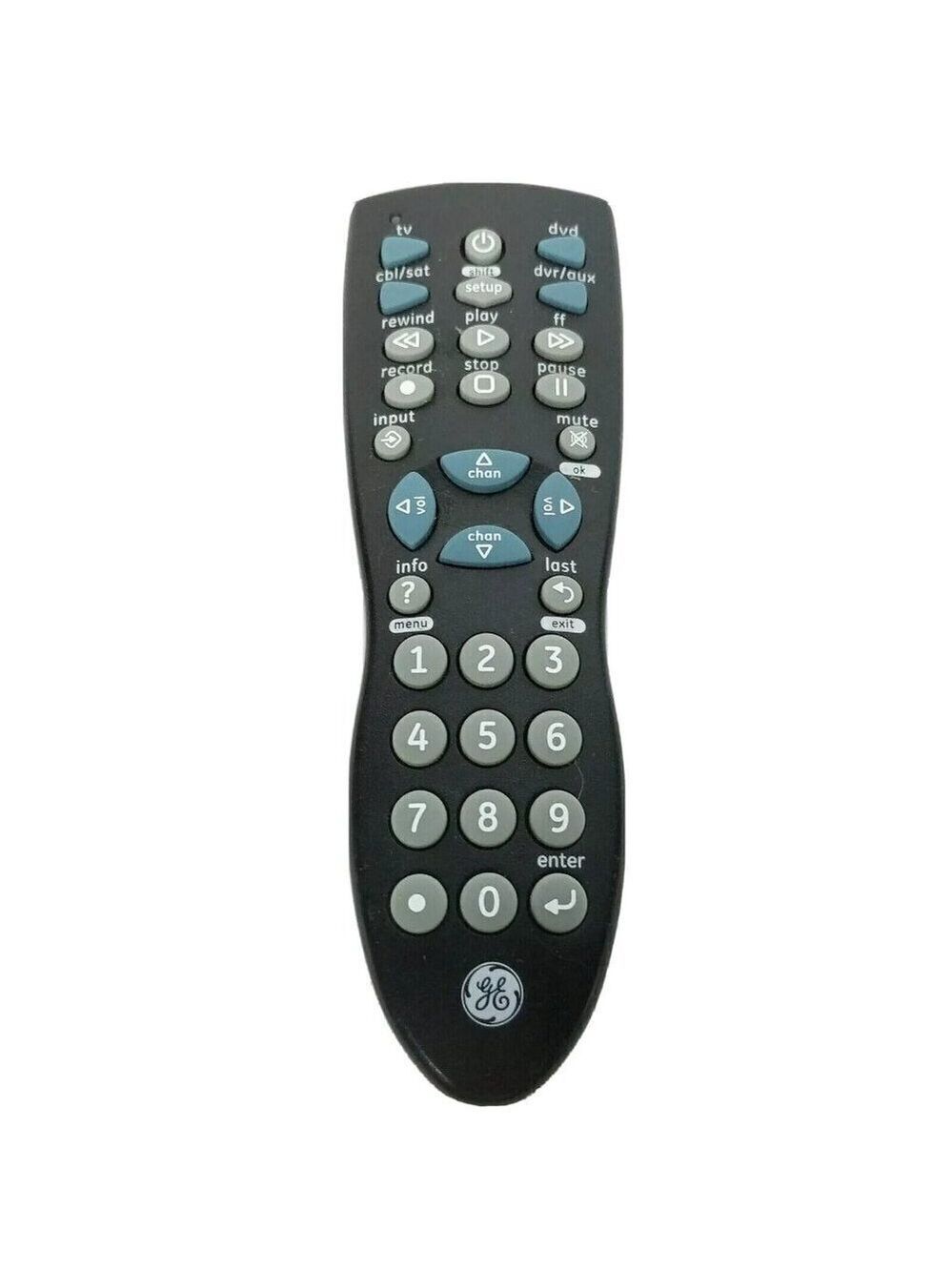 GE Universal Remote Control TV DVD 24944 V2